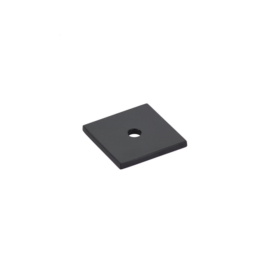 Emtek - Hardware - Art Deco Square Back Plate for Knob - Satin Nickel - Union Lighting & Décor