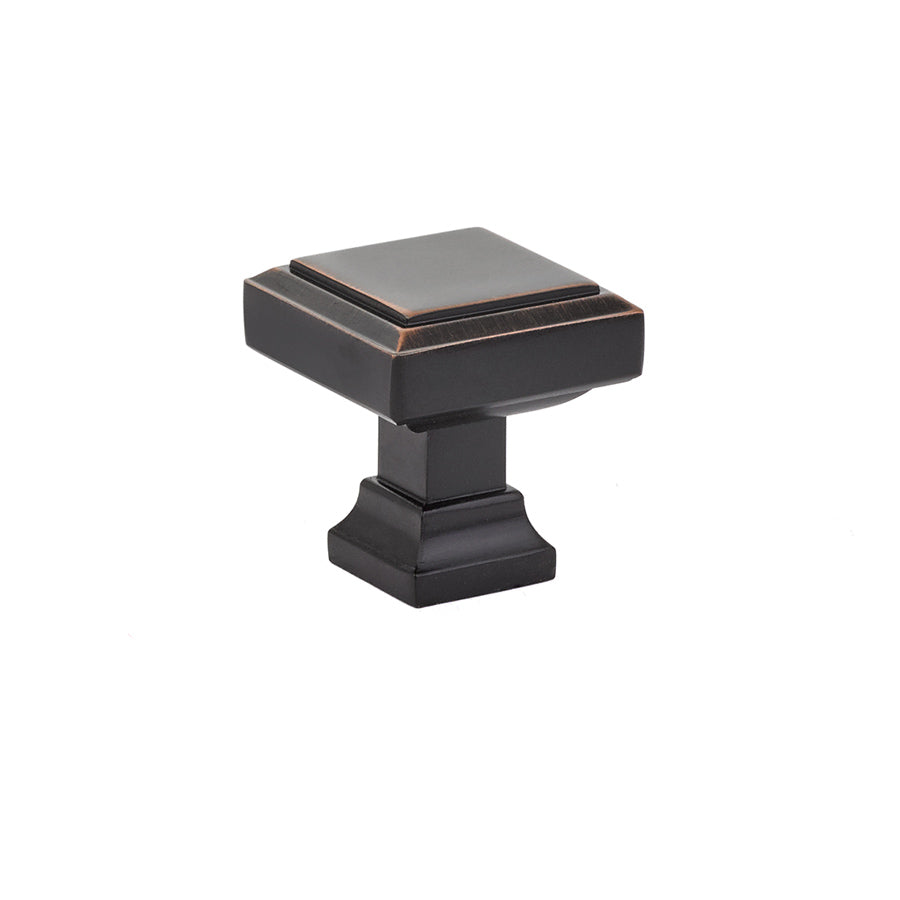 Emtek - Hardware - Geometric Square Knob - Polished Chrome - Union Lighting & Décor