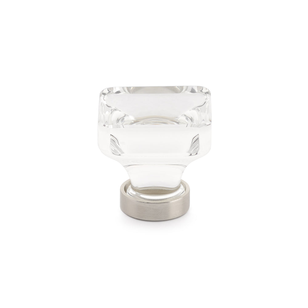 Emtek - Hardware - Lido Crystal Knob - Satin Brass - Union Lighting & Décor