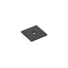 Emtek - Hardware - Art Deco Square Back Plate for Knob - Polished Chrome - Union Lighting & Décor
