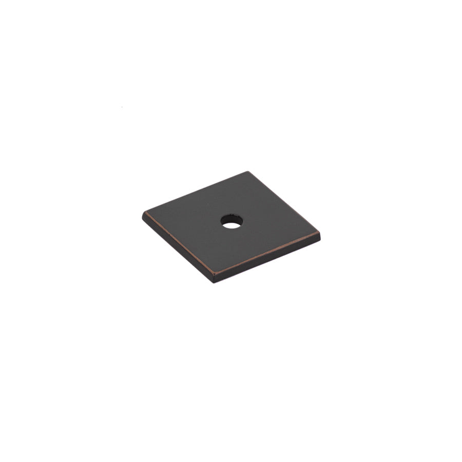 Emtek - Hardware - Art Deco Square Back Plate for Knob - Polished Chrome - Union Lighting & Décor
