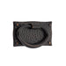 Emtek - Hardware - Hammered Oval Pull - Satin Nickel - Union Lighting & Décor