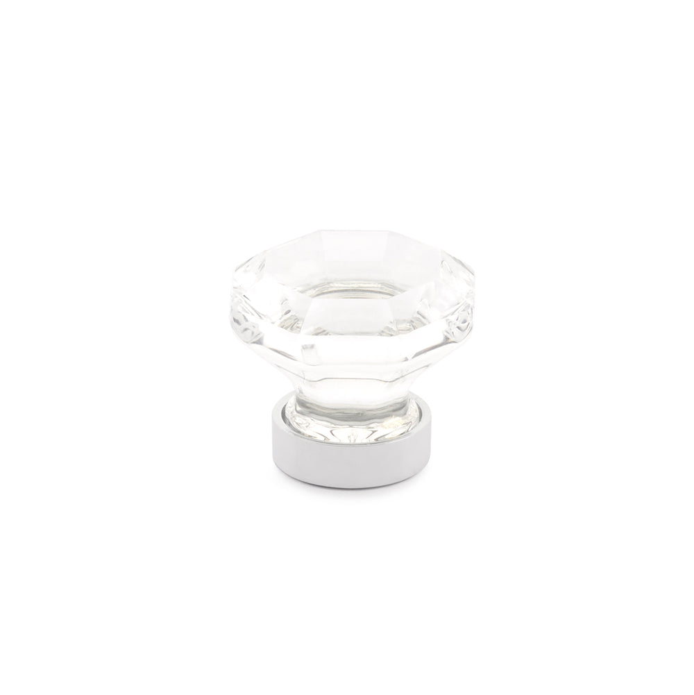 Emtek - Hardware - Old Town Crystal Knob - Satin Nickel - Union Lighting & Décor