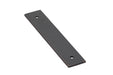 Emtek - Hardware - Art Deco Rectangular Back Plate for Pull - Polished Chrome - Union Lighting & Décor