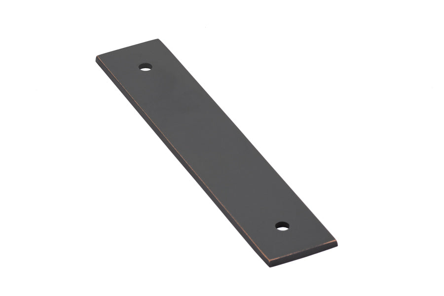 Emtek - Hardware - Art Deco Rectangular Back Plate for Pull - Polished Chrome - Union Lighting & Décor