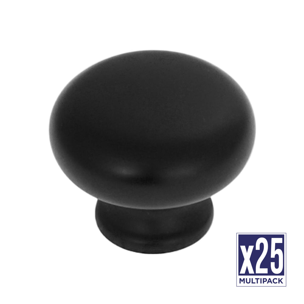 Knob 1-1/8 Inch Diameter (25 Pack)