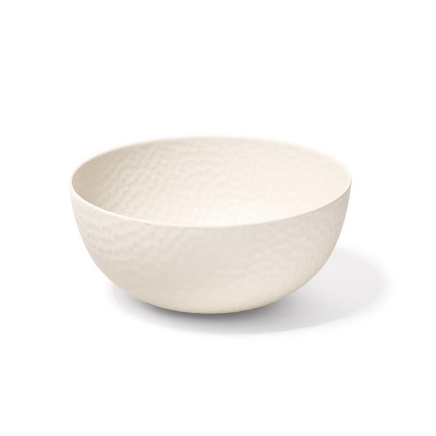 Bamboo Salad Bowl with Embossed Design