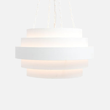 Made Goods - Lighting - Thyra Chandelier - Textured White - Union Lighting Luminaires Decor