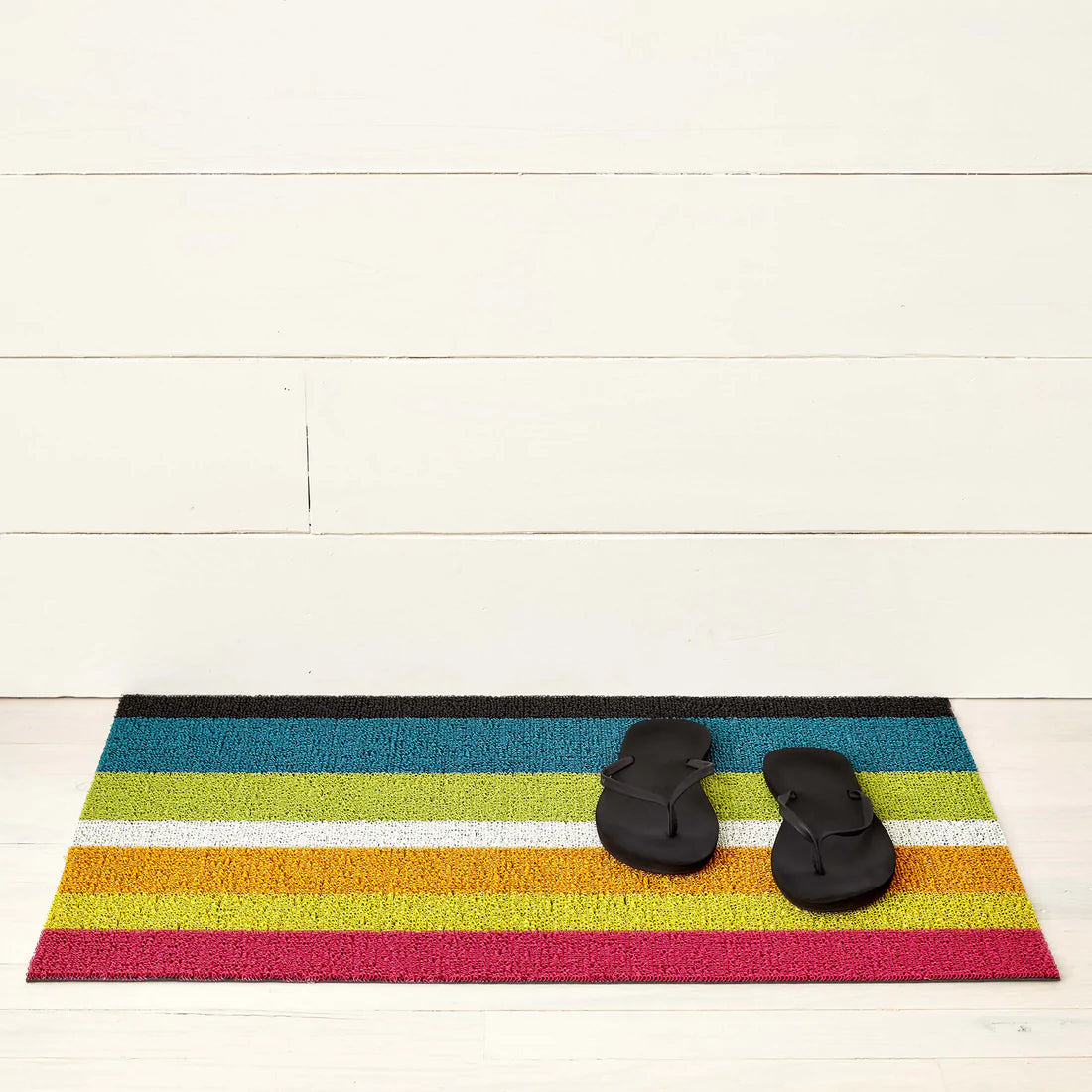 Bold Stripe Shag Doormat