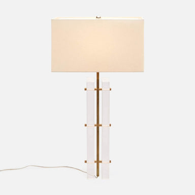Made Goods - Lighting - Ryan Table Lamp - Clear - Union Lighting Luminaires Decor